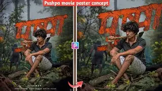 Himmat Singh new photo editing | himmat Singh pushpa movie poster photo editing | himmat Singh Edit