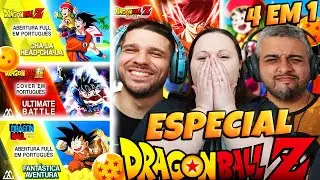 ESPECIAL ABERTURAS DRAGON BALL (Z + SUPER)| TENTE N&Atilde;O CANTAR NOSTALGIA | MIURA JAM&nbsp;|&nbsp;FAMILY&nbsp;REACTS
