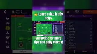 TRANSFER TRICK ON FM24 MOBILE!! #shorts #footballmanager #fm #tips #tricks #help #soccer