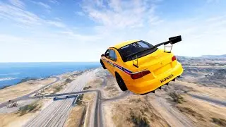 Instant 1000 KMH Acceleration: Which BeamNG Car Survives! 🔥 - BeamNG Drive #21