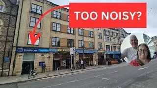 We stayed at the TRAVEL LODGE CARIDFF CENTRAL HOTEL on a SATURDAY NIGHT - Did we get any SLEEP?!