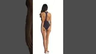 Spiritual Gangster Namaste Beaches Statement One Piece Swimsuit | SwimOutlet.com