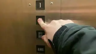 Vintage ESCO (Chenoweth-Kern) Hydraulic Elevator - Kavalier Building - West Des Moines, IA