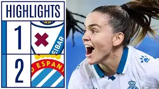 SD EIBAR 1 - 2 RCD ESPANYOL | RESUMEN LIGA F MOEVE