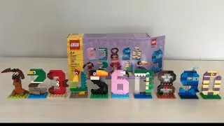Lego Birthday Numbers 40807 Review 