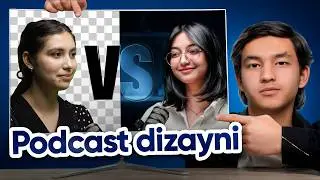 Photoshopda podcast uchun, dizayn tayyorlash