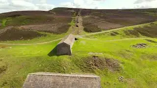 Grinton Smelt Mill (Swaledale) Cinematic DJI FPV Drone Tour of North Yorkshire's Lead Mining History