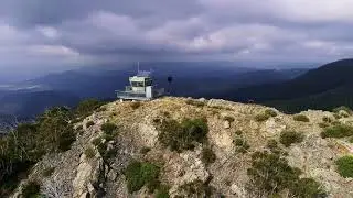 Victorian High Country - Billy Goat Bluff Track - The Pinnacles - April 18 - 4k Aerial