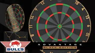 La Advantage Black Edition, la nouvelle cible de chez @Bull's Darts NL
