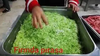 BEĞENİ REKORU KIRAN FIRINDA PIRASA TARİFİ