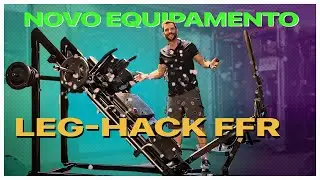 Leg Press + Hack Squat = LEG HACK | 2 equipamentos em 1