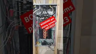 Bonding gas piping systems