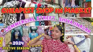 Commercial Street Bangalore | Where to shop | Shopping guide | Shivaji Nagar market| HAUL -10😍