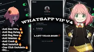 WHATSAPP ANTI BUG ANTI VIRUS TERBARU 2025 || ANTI BUG ALL MAU KERAS KAGA 😈