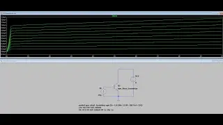 Electronic Basic 1:LTSpice design and simulate BJT transistor Characteristic Ic Vce