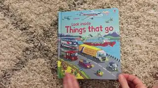 Usborne Look Inside Things that Go