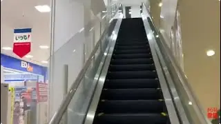 【三菱】1X エスカレーター フィールいつも！ 1X escalator Feel Itsumo shopping mall Nishio Aichi Japan