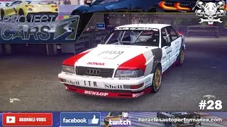 PROJECT CARS 3 - AUDI V8 QUATTRO DTM #28 | GAMEPLAY FR