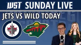 Winnipeg Jets vs Minnesota Wild today, Hellebuyck out 4-6 weeks | WST Sunday Live