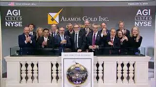 Alamos Gold Inc. (NYSE: AGI) Rings The Opening Bell&reg;