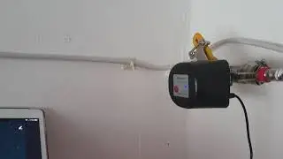 Test Electrovalva smart pentru apa sau gaz Zigbee Tuya www.intrerupatoare-tactile.ro