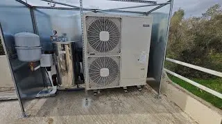 Νέα Πέραμος 2024 - Hitachi Yutaki M RASM-4VR1E Αντλία θερμότητας 11kw - Alpha Clima Σωτήρης Κάρκας