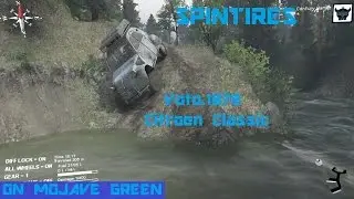 Spintires Voto.1979 Citroen Classic On Mojave Green
