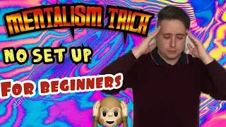 BEGINNERS MENTALISM TRICK#2020 POKER FACE, READ PEOPLES REACTIONS!!!