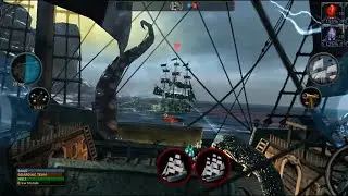 Ghost Ship capturing in ghostly seas--Tempest gameplay