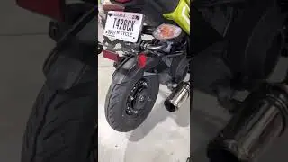 Honda Navi rear fender mod