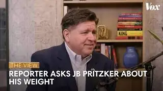Reporter Asks JB Pritzker About His Weight | The View