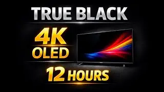 Black Screen Test 4K OLED &ndash; 12 Hours &ndash; Burn-in & Dead Pixel Test