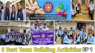 NSS Volunteer Activities || Godda College Godda || 5 Best Team Building Activities 2023