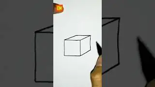 How to draw a Box #shorts