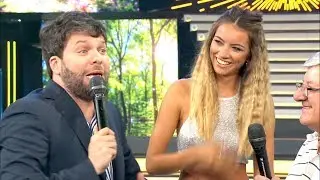 Un participante no soltaba el micrófono ¡Mirá cómo se puso Sofía!