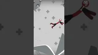 Stickman vs Spinning Blades Challenge! 💥🌀 #StickmanFails #BladeTrap #EpicFails #FunnyShorts