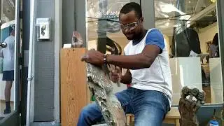 Stone Carving Process: Zimbabwean Sculptor Rufaro Ngoma in Vancouver