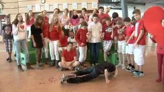 OBC Junior lipdub over pesten, liefde,  vergeven en respect