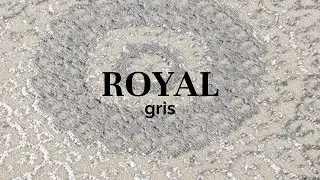 Tapis oriental ROYAL - Gris