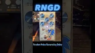 RNGD Random Noise Generating Delay #Guitar #guitarpedals  #pedaldemo