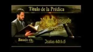 Pr. Ricardo Claure. No hay consuelo sin cruz
