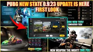PUBG NEW STATE v0.9.23 UPDATE FIRST LOOK | PUBG NEW STATE
