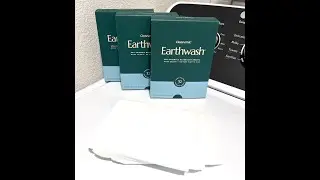 Eco Friendly Laundry Sheets by EarthWash Cleanomic
