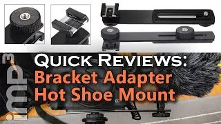 MonkeyJack Straight Bracket Adapter Hot Shoe Mount 1/4