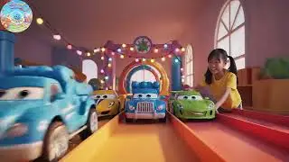 Fourteen Little Toy Cars Beep Beep Beep | Nursery Rhymes for Kids & Baby Songs