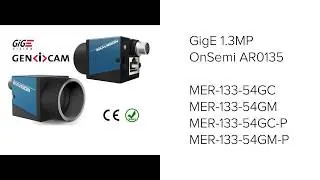 Vision Camera GigE USB3 with OnSemi AR0135 sensor for industrial applications