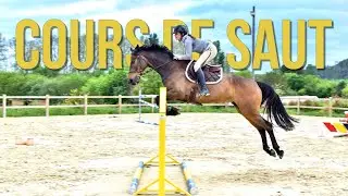 On monte les barres ! 🤩 - Cours de saut d'obstacle avec un pro