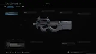 P90 All Attachments Call of Duty Modern Warfare