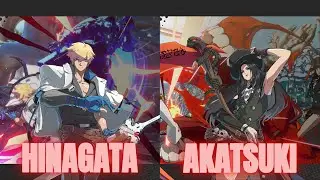 Guilty Gear Strive Hinagata Ky VS Akatsuki Testament High Level Gameplay