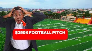 #watch - This,  $350K Football Pitch Built By Ghanaian Politicians Tears Down In Just Two Years😕
